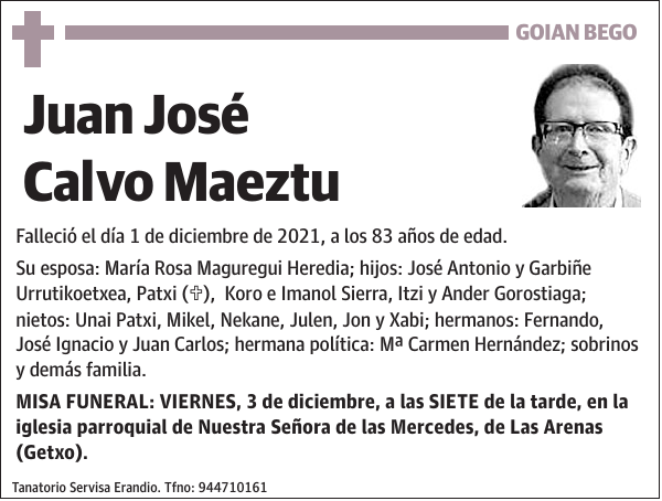 Juan José Calvo Maeztu