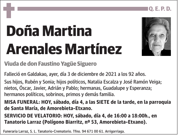 Martina Arenales Martínez