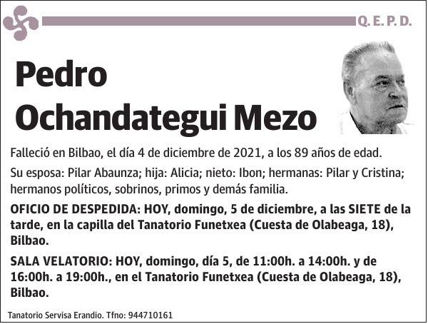 Pedro Ochandategui Mezo