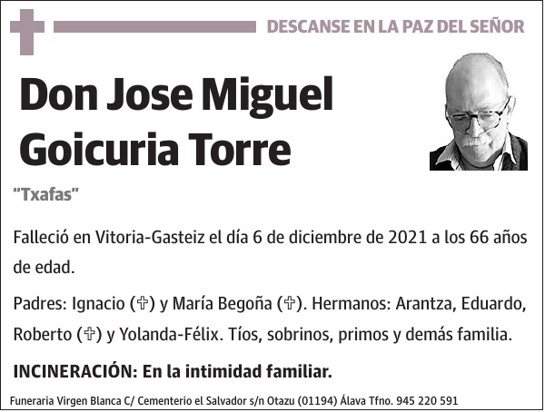 Jose Miguel Goicuria Torre