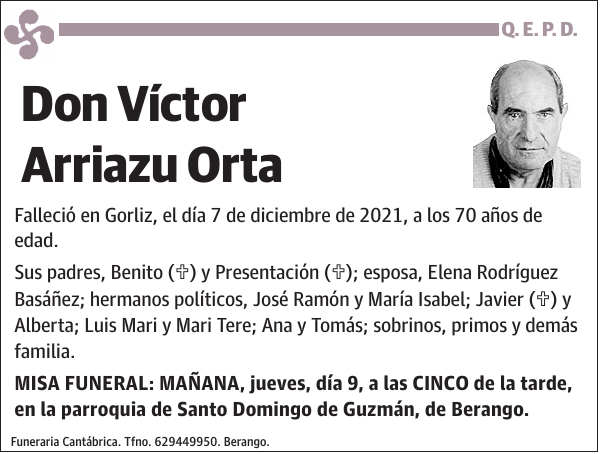 Víctor Arriazu Orta