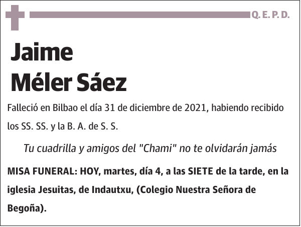 Jaime Méler Sáez