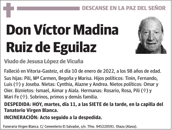 Víctor Madina Ruiz de Eguilaz