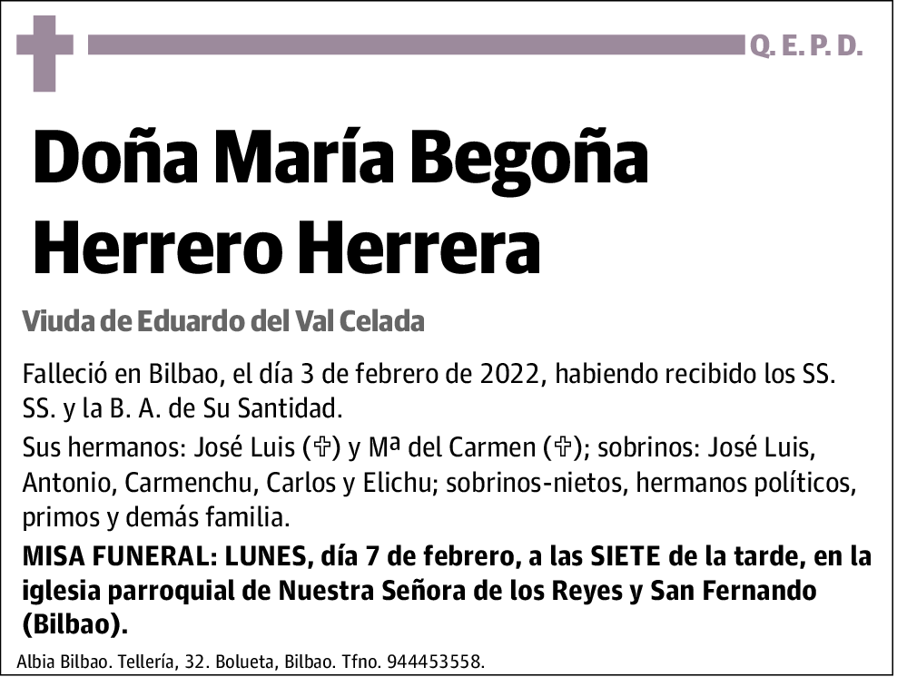 María Begoña Herrero Herrera