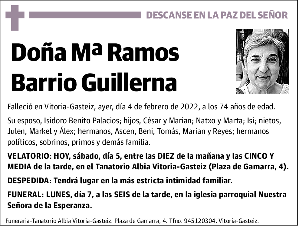 MarÍa Ramos Barrio Guillerna