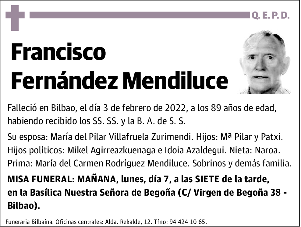 Francisco Fernández Mendiluce