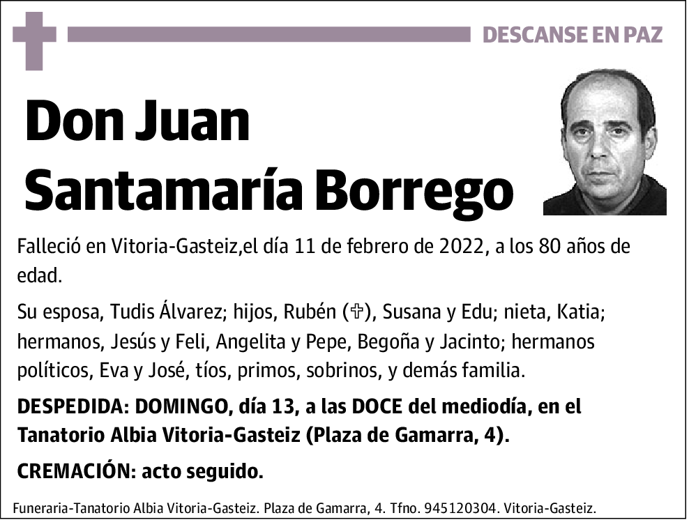 Juan Santamaría Borrego