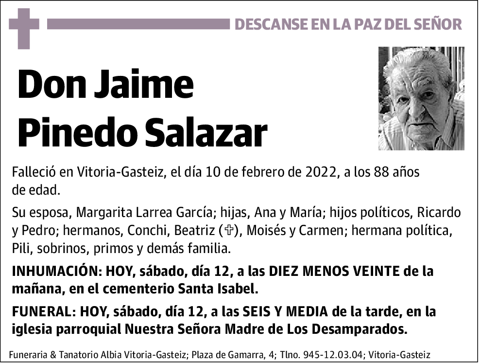 Jaime Pinedo Salazar