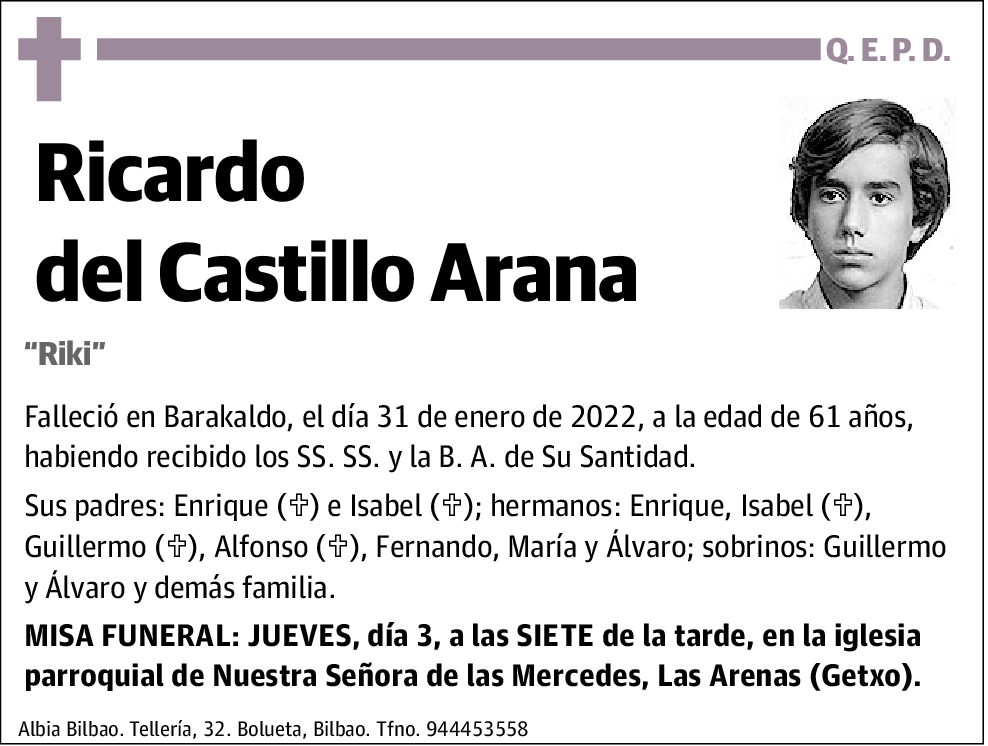 Ricardo Del Castillo Arana