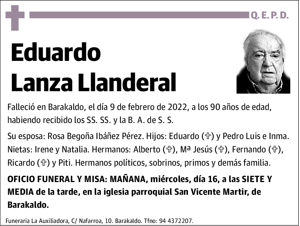 Eduardo Lanza Llanderal