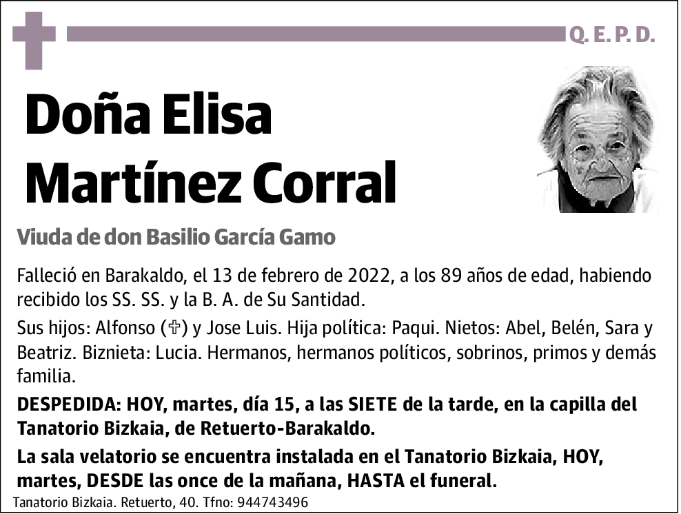Elisa Maríinez Corral