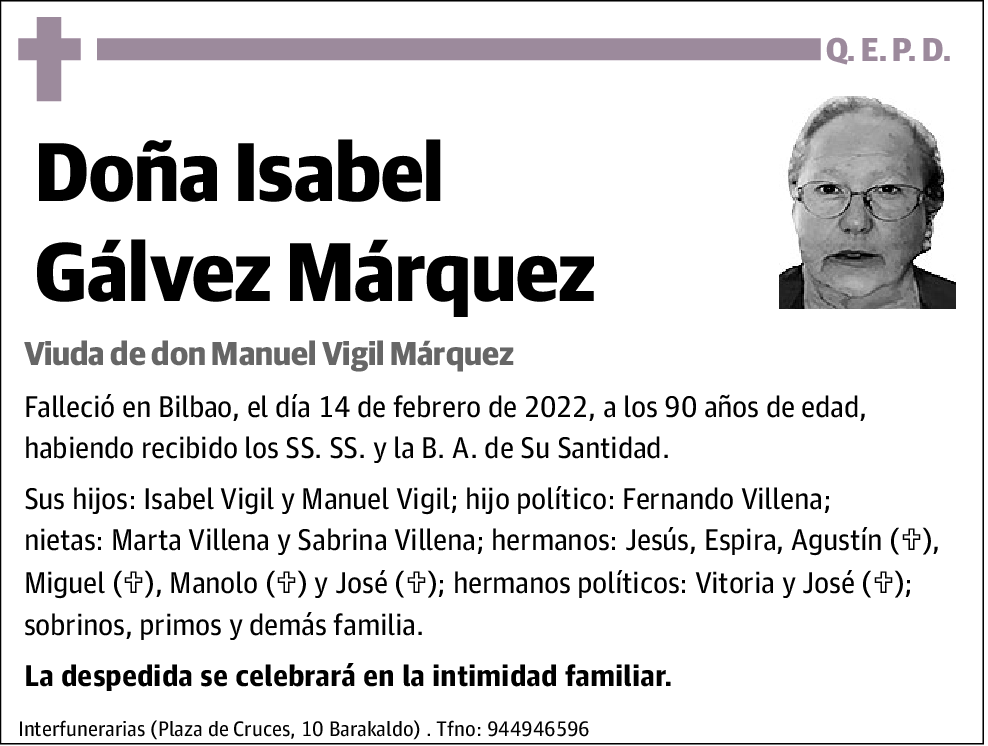 Isabel Gálvez Márquez