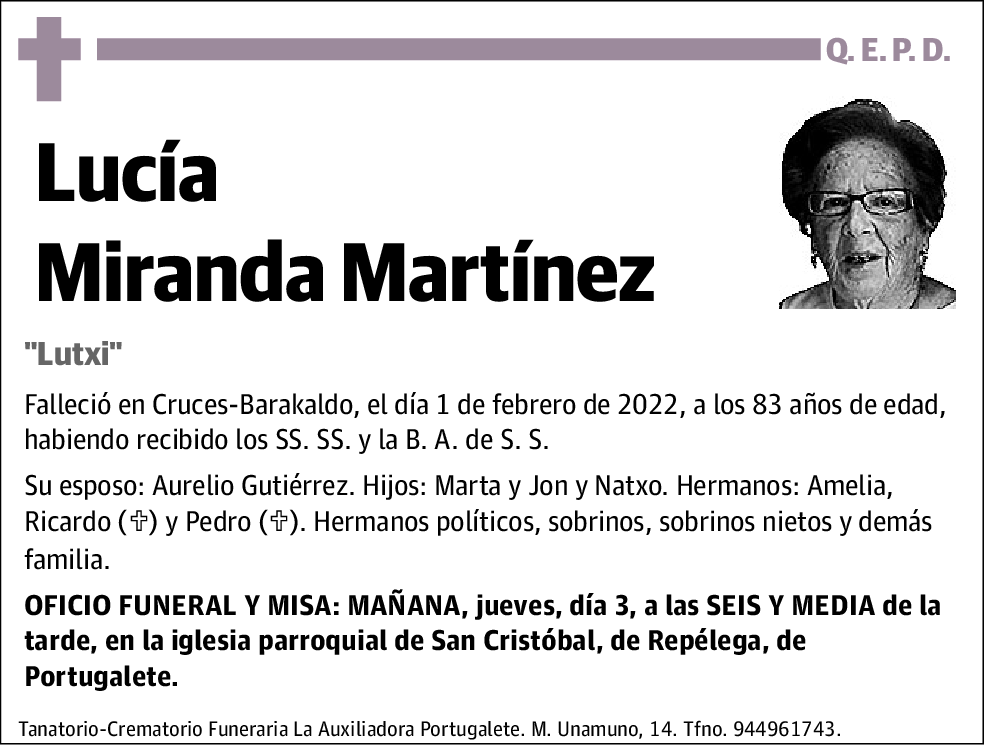 Lucía Miranda Martinez