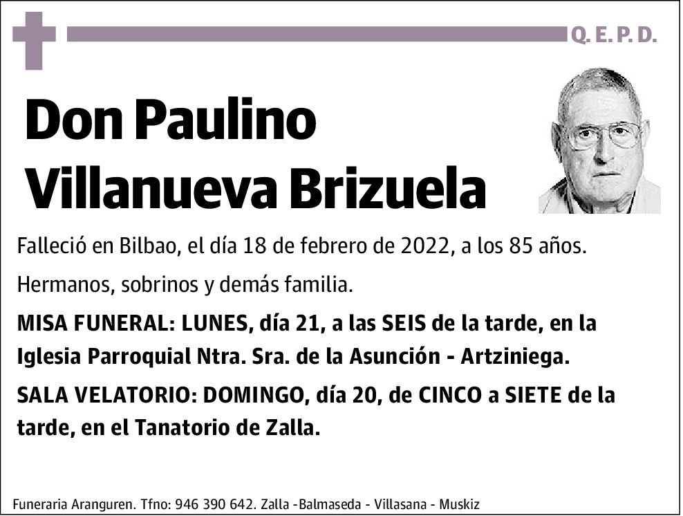 Paulino Villanueva Brizuela
