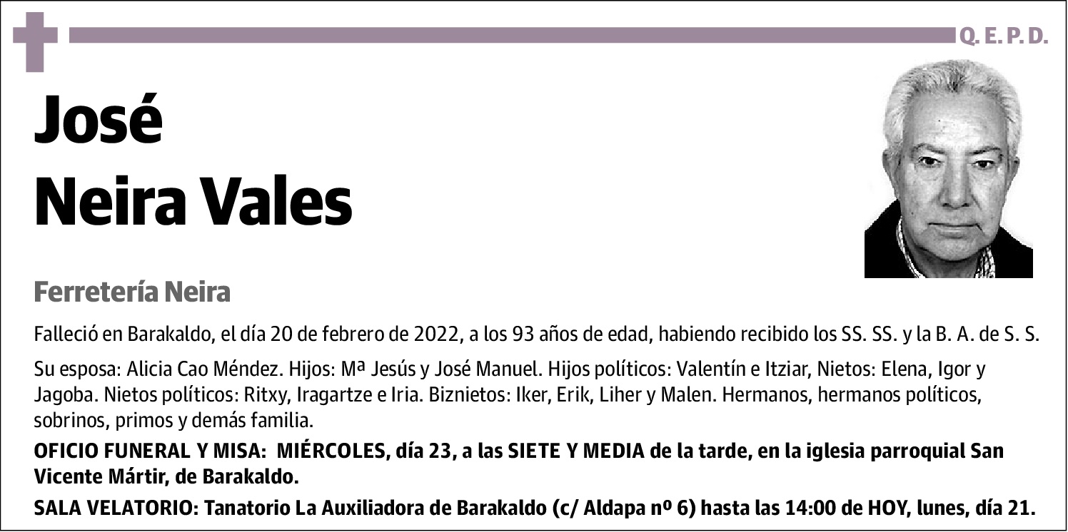José Neira Vales