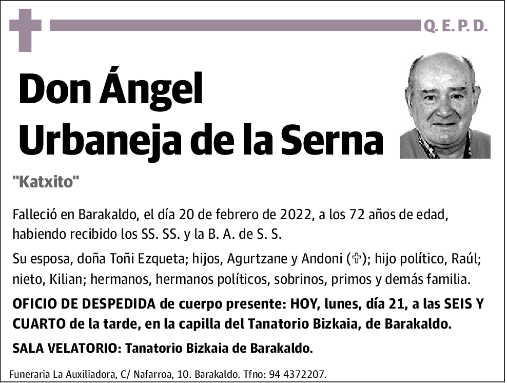 Ángel Urbaneja De La Serna