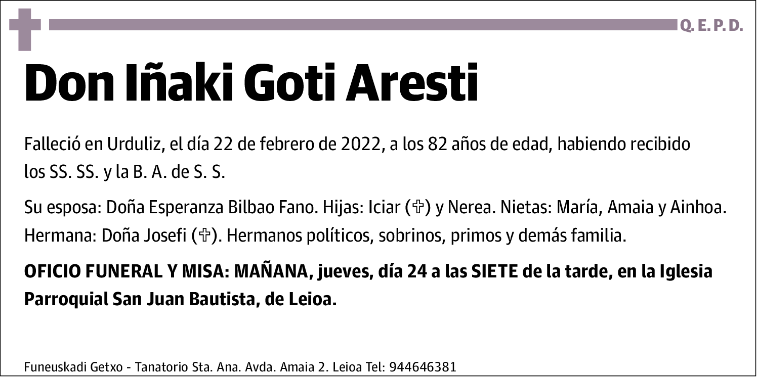 Iñaki Goti Aresti