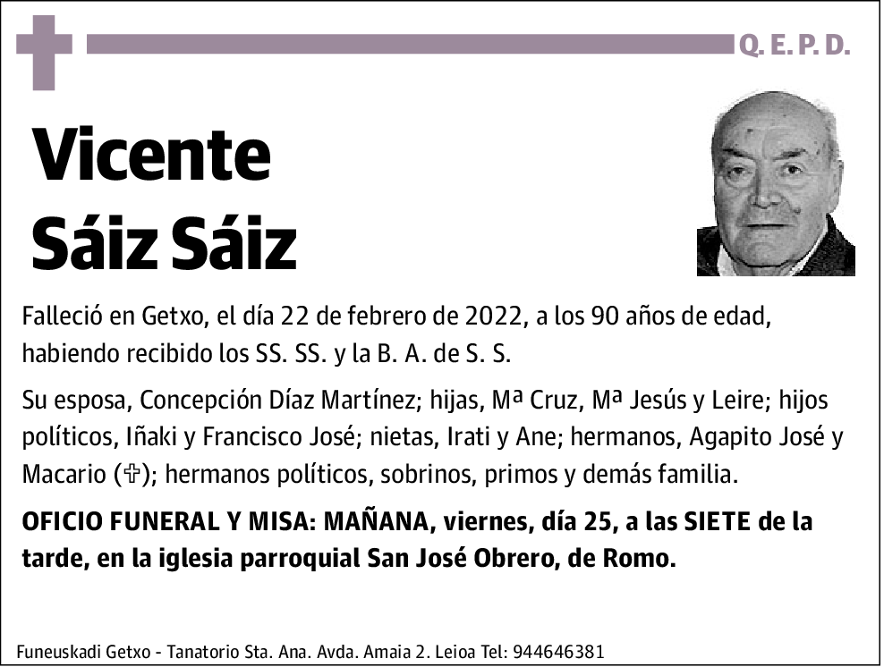 Vicente Sáiz Sáiz