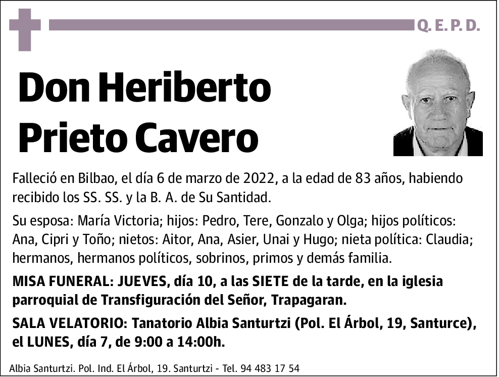 Heriberto Prieto Cavero