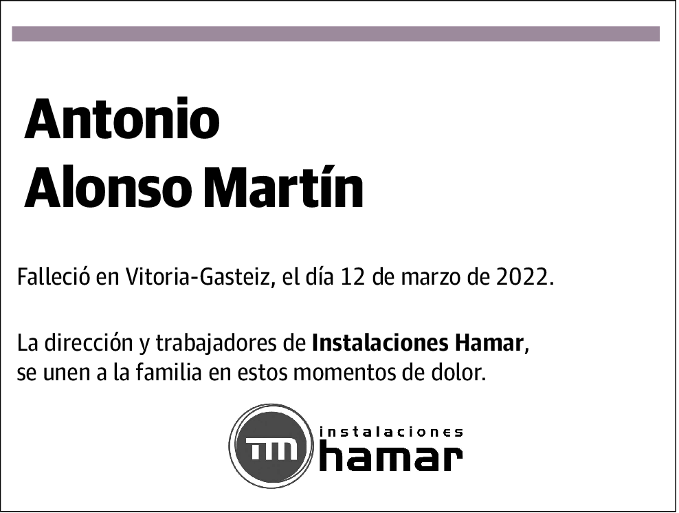 Antonio Alonso Martín