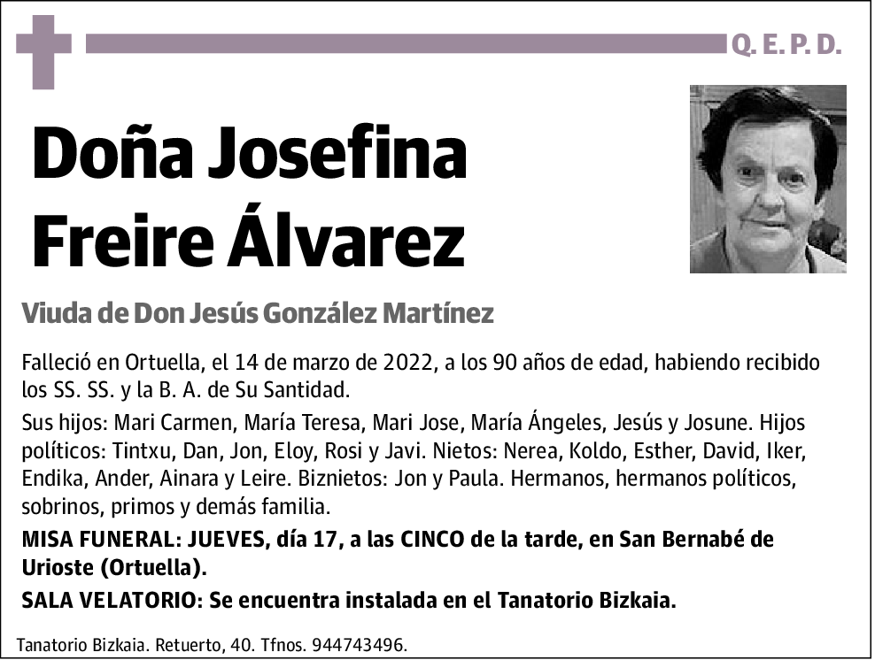 Josefina Freire Álvarez
