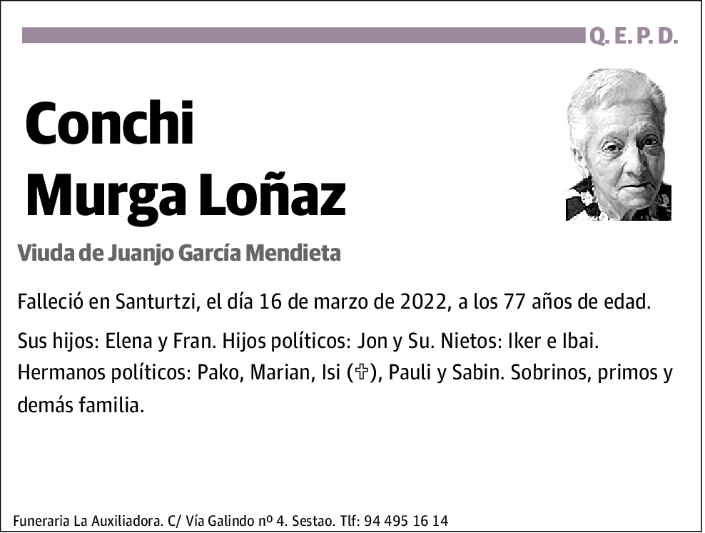 Conchi Murga Loñaz