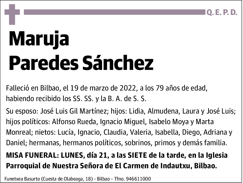 Maruja Paredes Sánchez