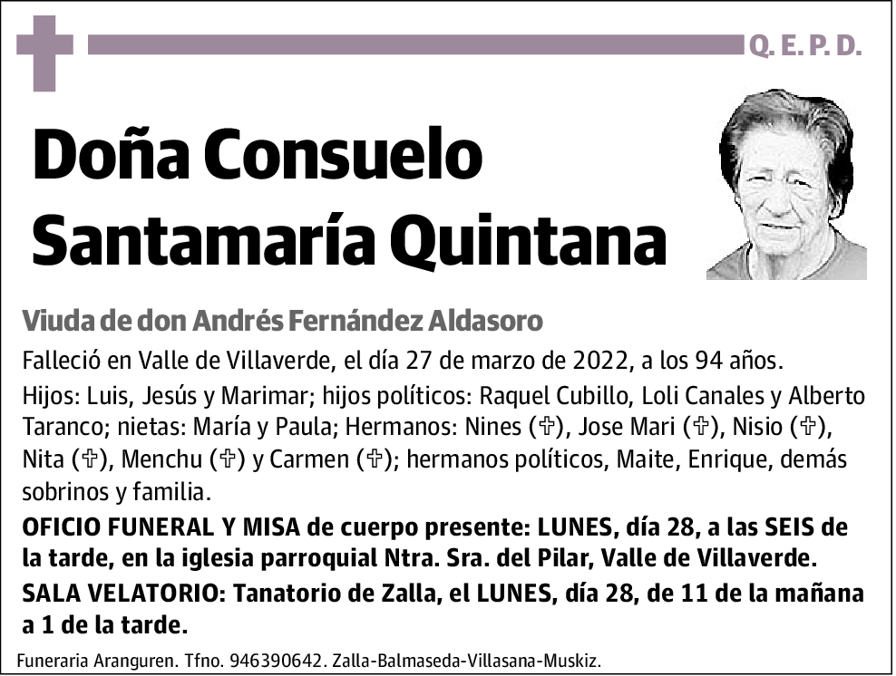Consuelo Santamaría Quintana
