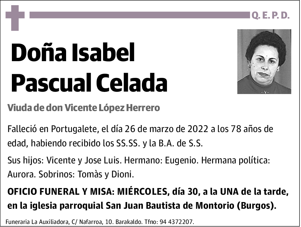 Isabel Pascual Celada