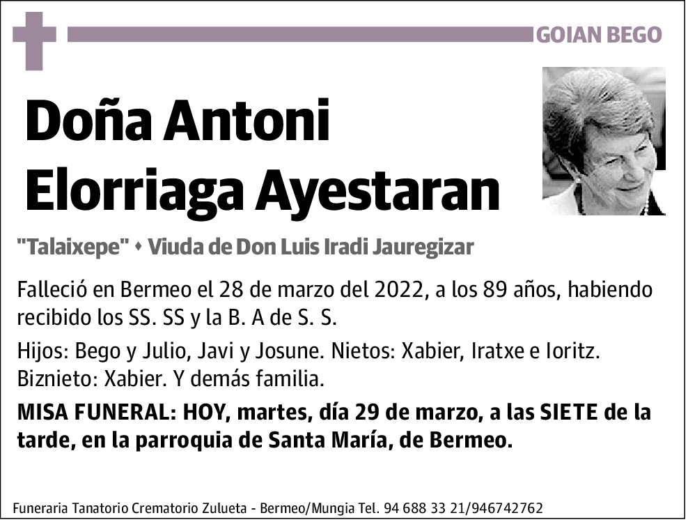 Antoni Elorriaga Ayestaran