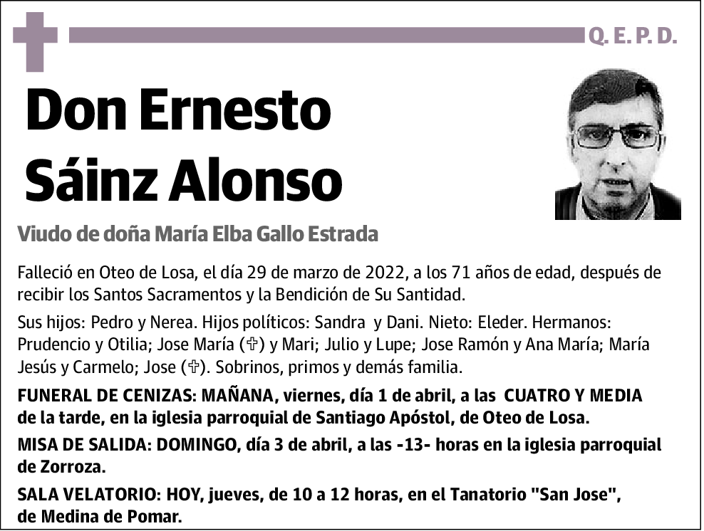 Ernesto Sáinz Alonso