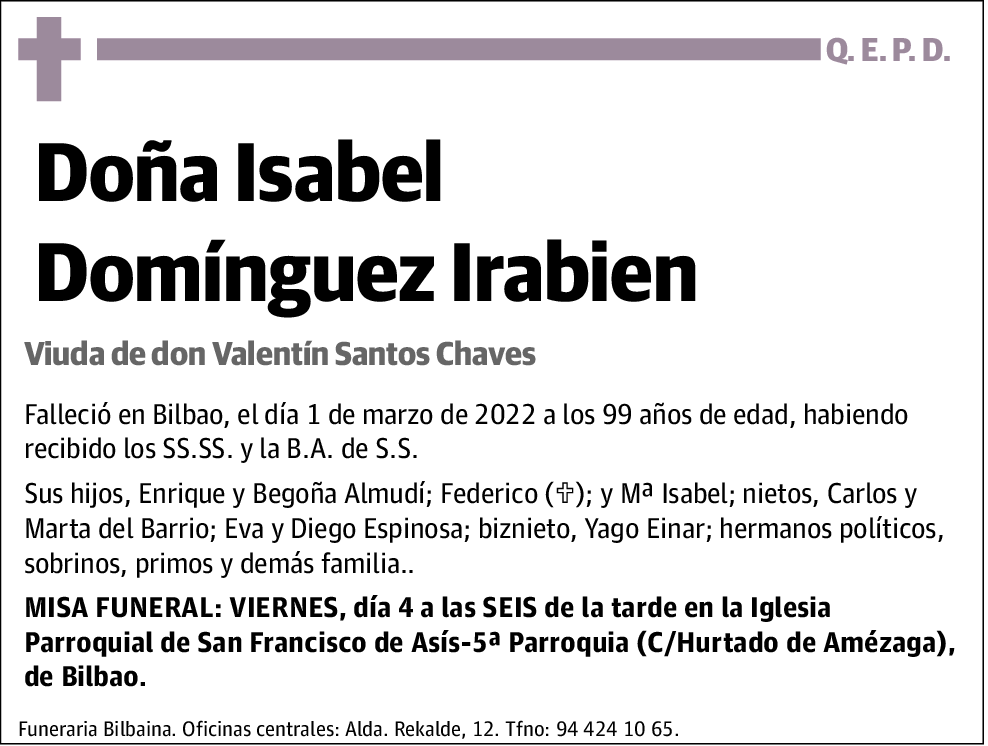 Isabel Domínguez Irabien