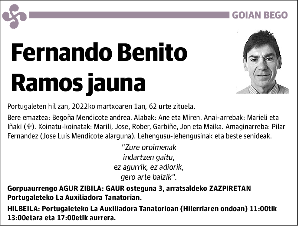 Fernando Benito Ramos