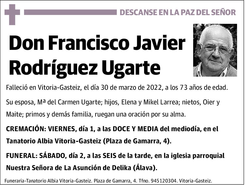Francisco Javier Rodríguez Ugarte