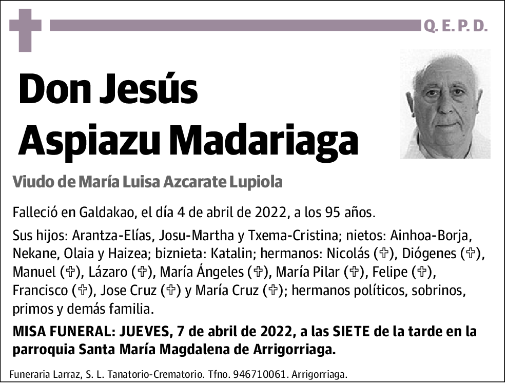 Jesús Aspiazu Madariaga