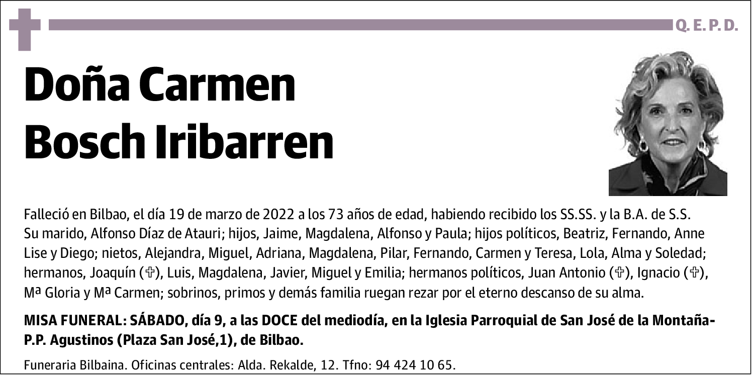 Carmen Bosch Iribarren