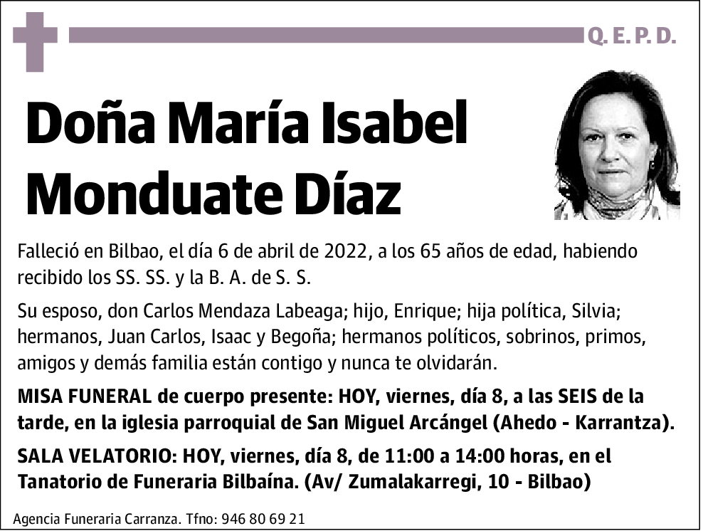 María Isabel Monduate Díaz