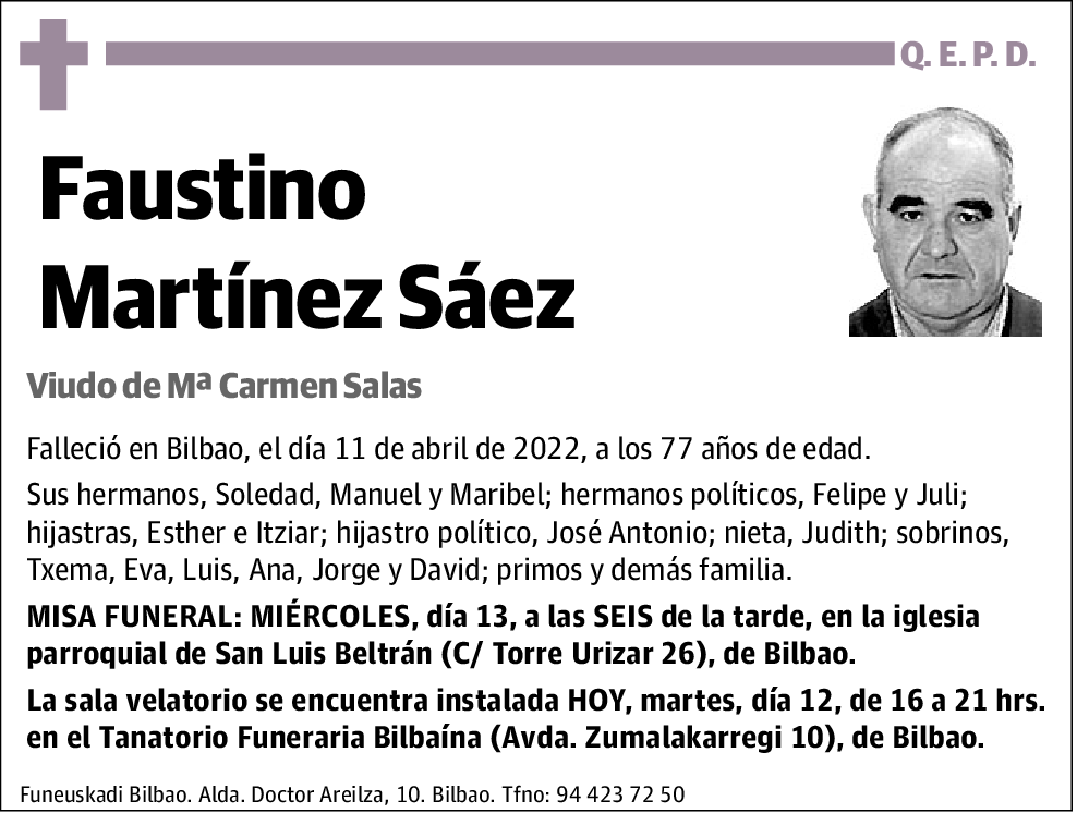 Faustino Martínez Sáez