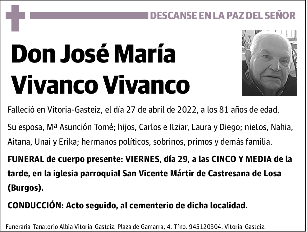 José María Vivanco Vivanco