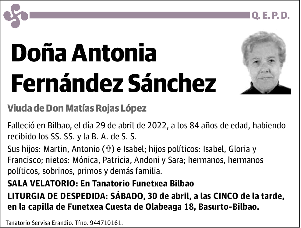 Antonia Fernández Sánchez