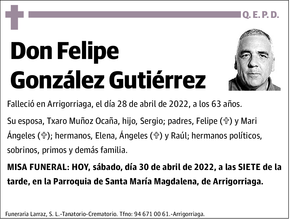Felipe González Guitiérrez