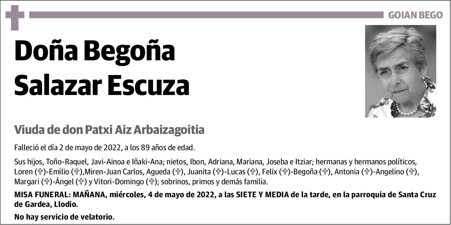Begoña Salazar Escuza