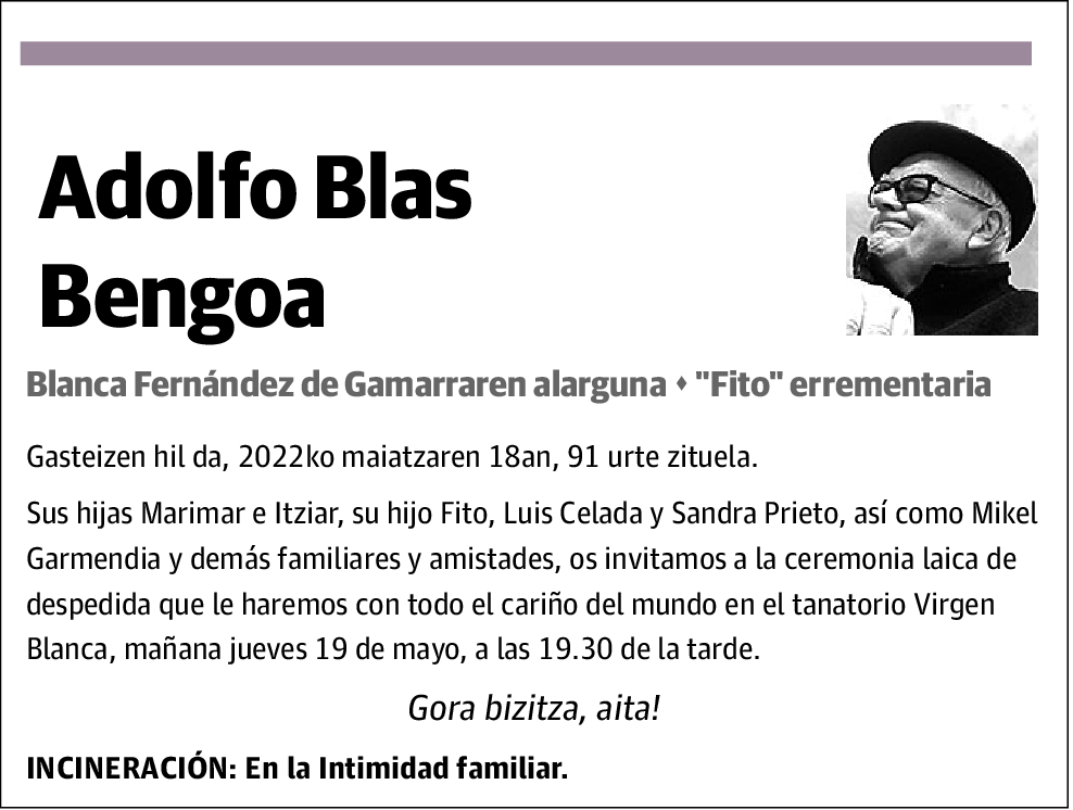 Adolfo Blas Bengoa