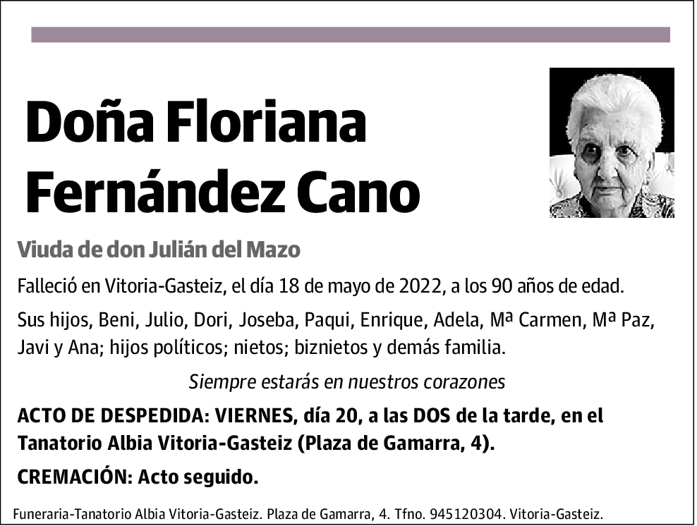 Floriana Fernández Cano