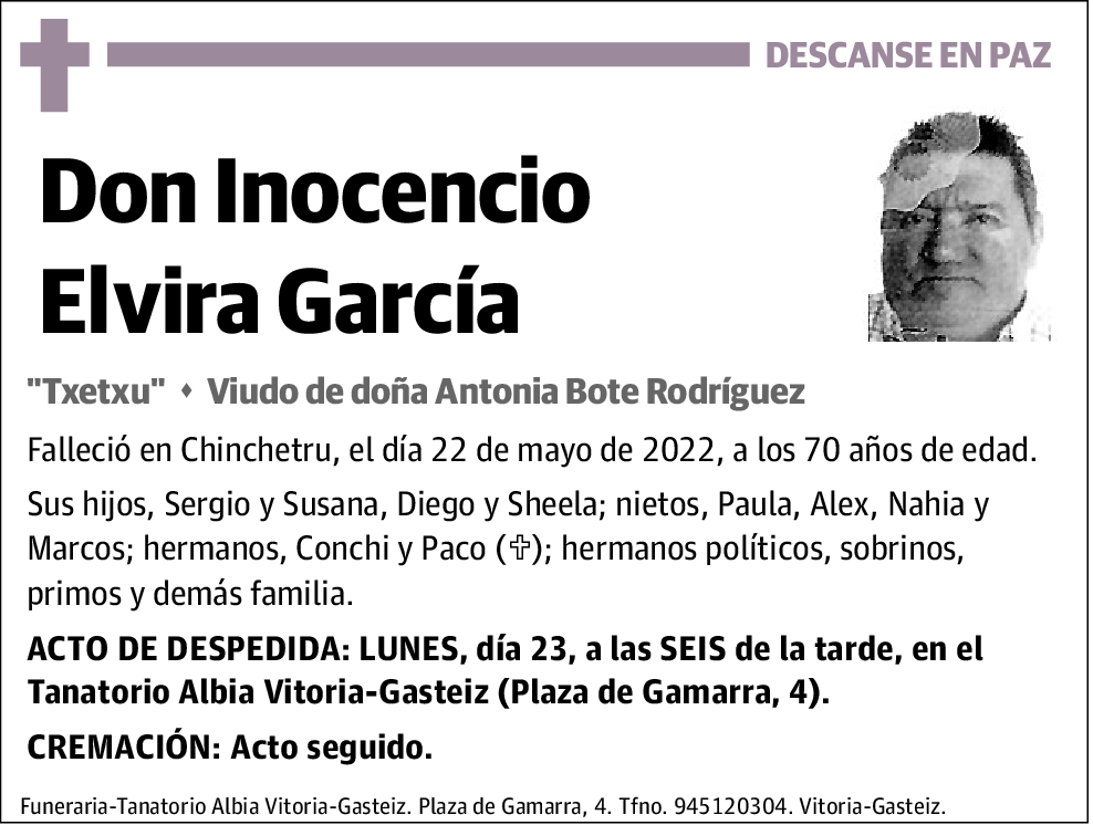 Inocencio Elvira García