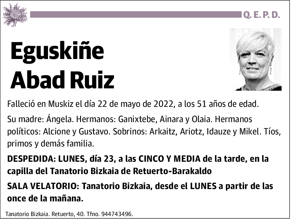 Eguskiñe Abad Ruiz
