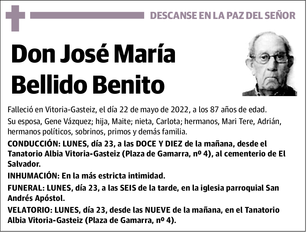 José María Bellido Benito