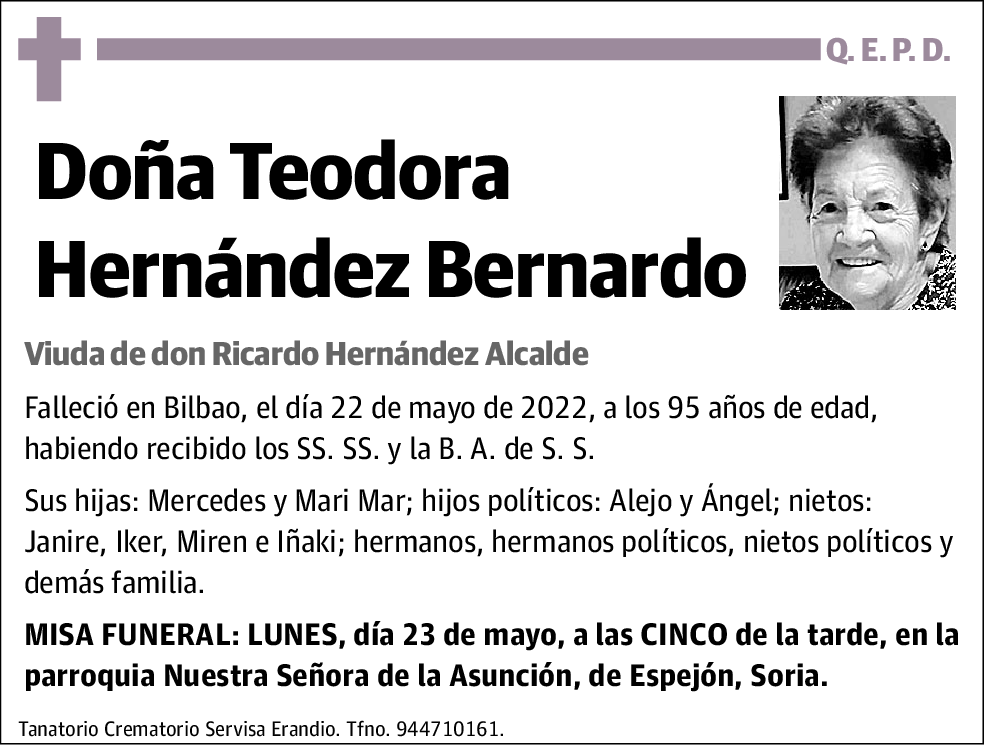 Teodora Hernández Bernardo