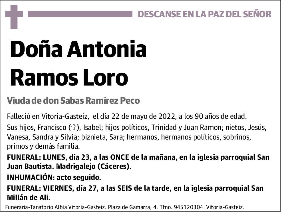 Antonia Ramos Loro