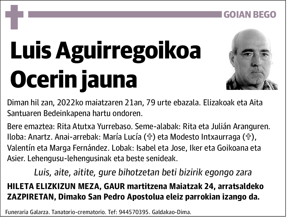 Luis Aguirregoikoa Ocerin